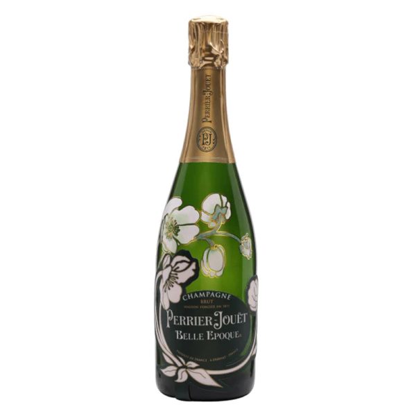 Perrier Jouet Belle Époque Fleur Brut Champagne 2015 With flute Glass