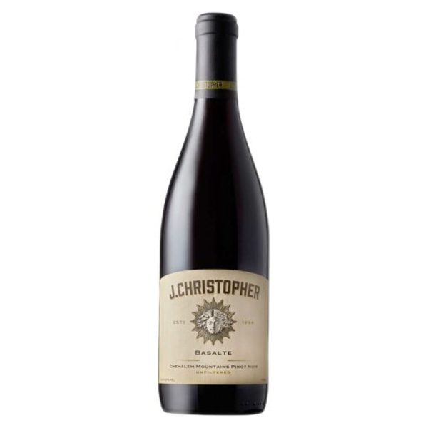 J.Christopher Winery Pinot Noir Basalte Unfiltered Chehalem Mountains 2019