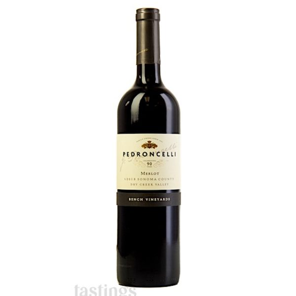 Pedroncelli Merlot “Bench Vineyards” 2018